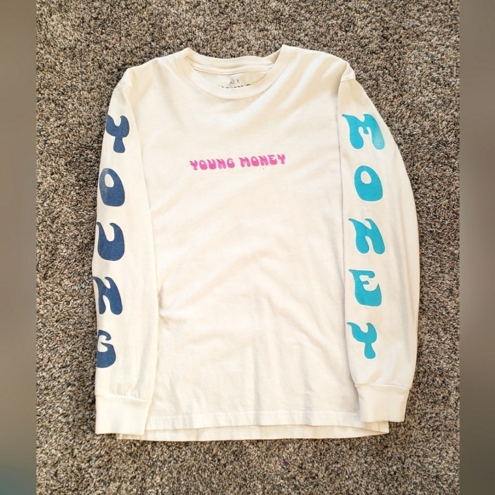 American Eagle, AE X Young Money, Lil Wayne, Long Sleeve, Shirt, Graphic Tshirt